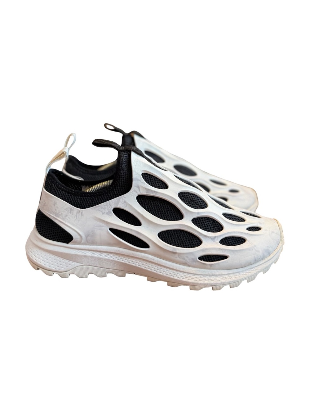 MERRELL HYDRO RUNNER - SIZE 11 - WHITE / BLACK / MARBLE
